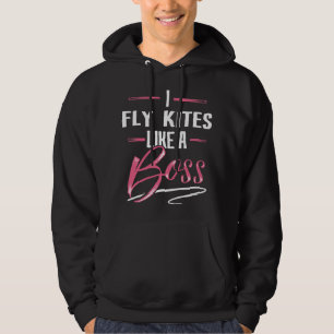 FLY KITET SOM EN Chef Tshirt Dam Chef Girl Power Hoodie