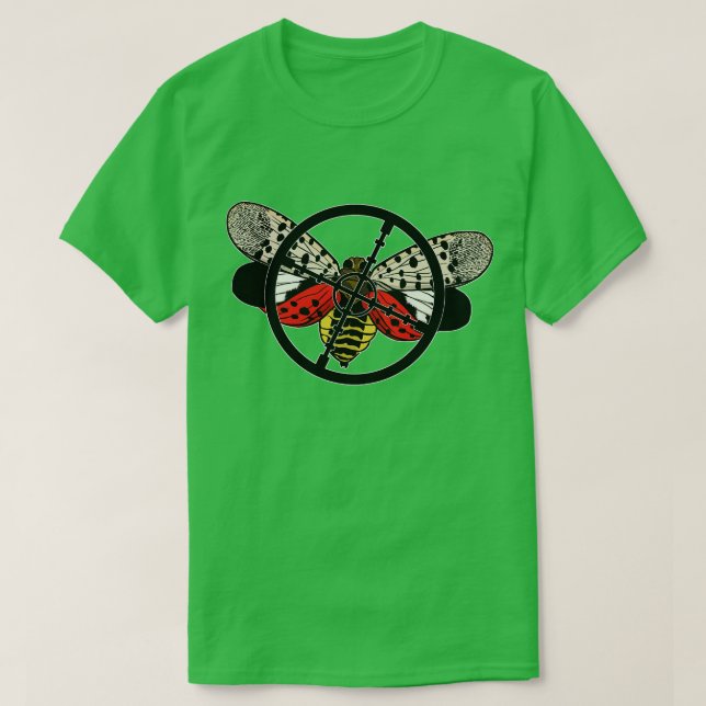 Fly-mål för spjutton t shirt (Design framsida)