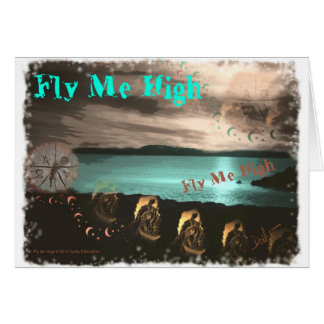 Fly Me High Hälsningskort