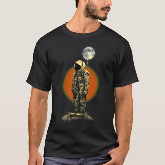 Fly Me To The Moon T Shirt (Framsida)