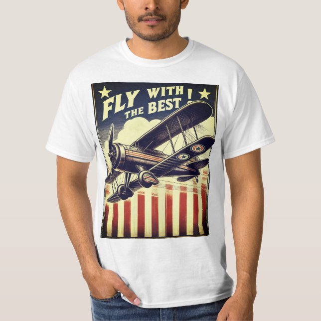 Fly med det bästa t shirt (Framsida)
