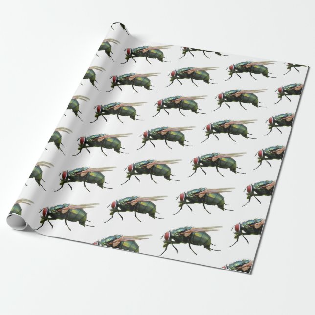 Fly Papper Presentpapper (Utrullad)