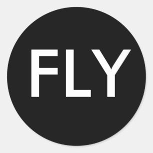 FLY RUNT KLISTERMÄRKE