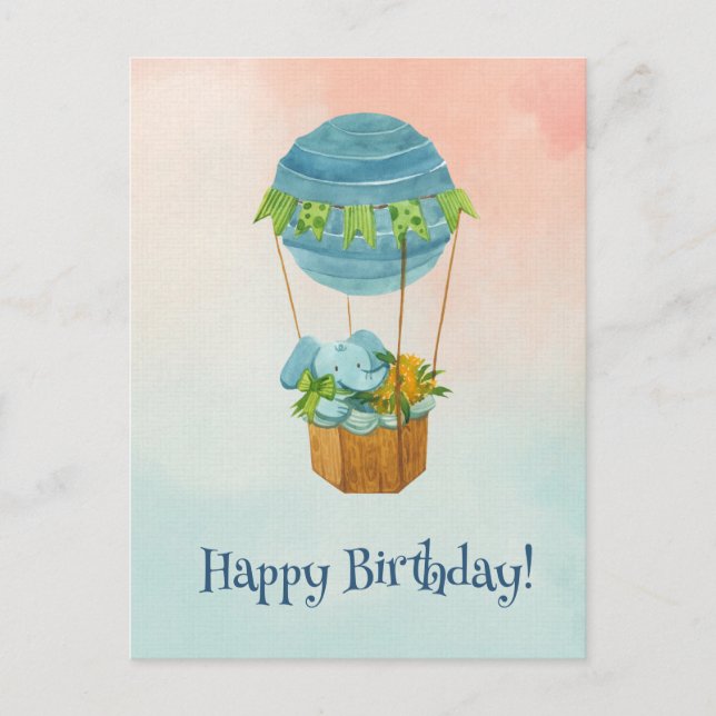 Fly så högt du kan vykort (Framsida)