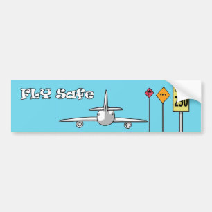 Fly Säker Bildekal