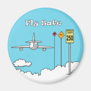 "Fly Säkrare" Magnet