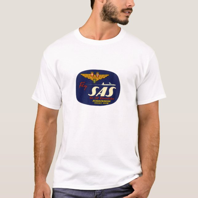Fly SAS Tee Shirt (Framsida)