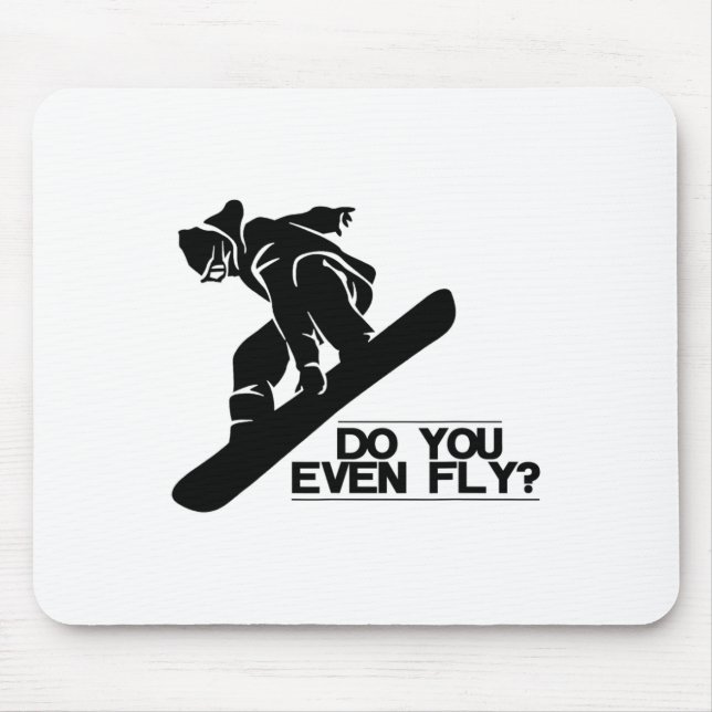 Fly Snowboard Snowboarding Gift Musmatta (Framsidan)