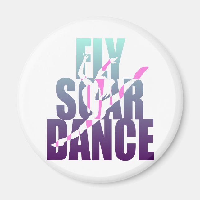 Fly Soar Dance Magnet (Framsidan)