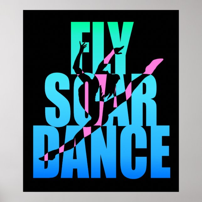 Fly Soar Dance Poster (Framsidan)