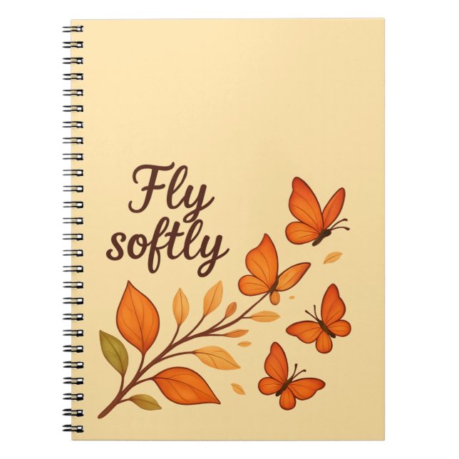 Fly Softly Anteckningsbok (Framsidan)