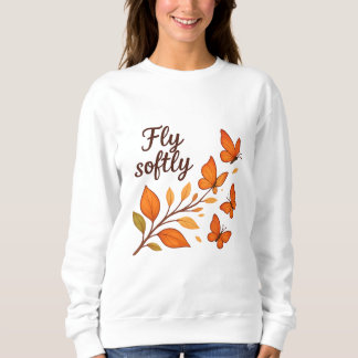 Fly Softly Autumn Butterflies - Women's Mysigt Swe T Shirt