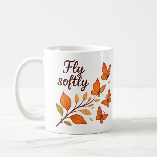 Fly Softly Autumn Mugg (Vänster)