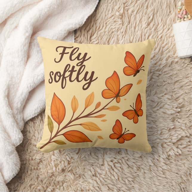 Fly Softly Dekorativ kudde (Filt)