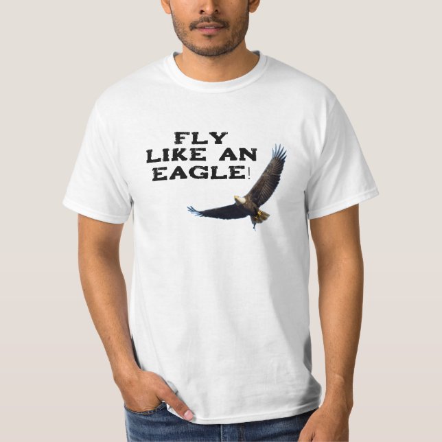 Fly som en Eagle T-shirt (Framsida)