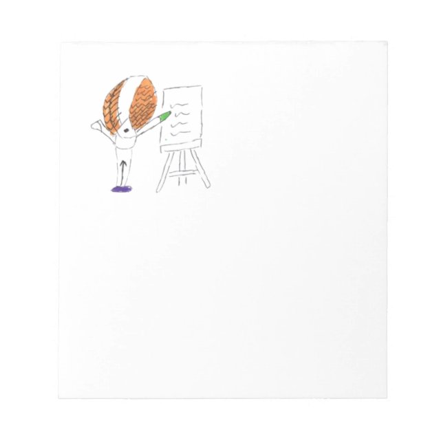 Fly Teacher Anteckningsblock (Framsida)