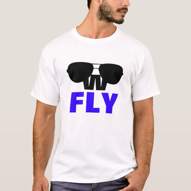~FLY~ TEE, ANPASSAT DET! T-SHIRT (Framsida)