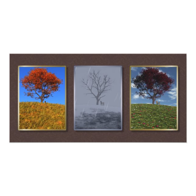 Fly the Years Triptych Photo Print Fototryck (Framsidan)