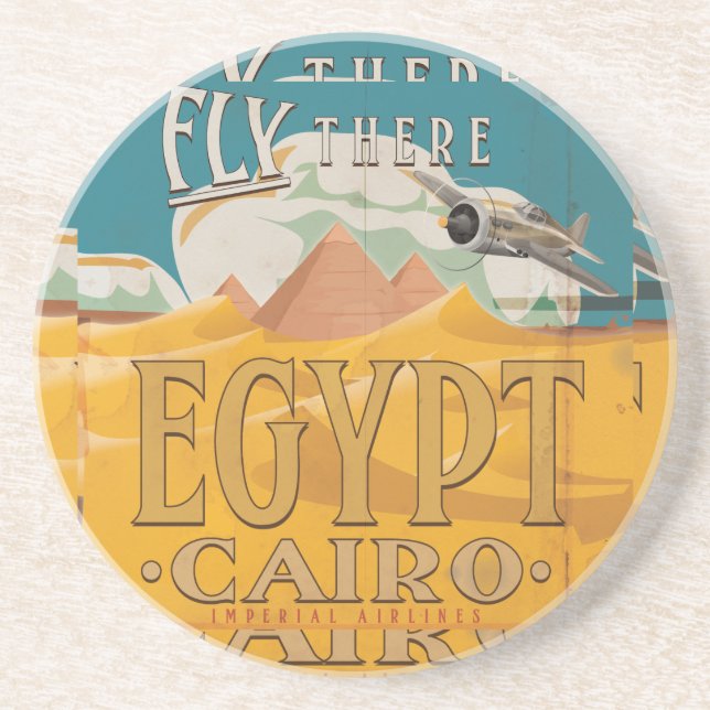 Fly There - Egypten Underlägg (Framsidan)