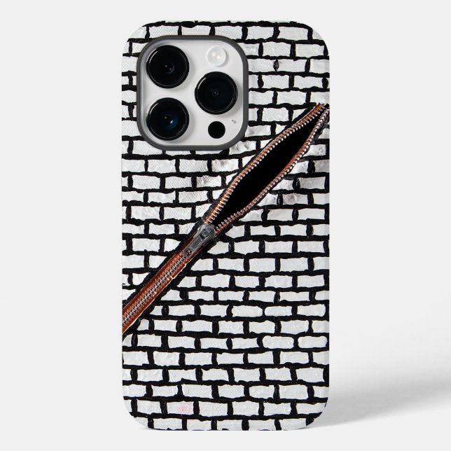 Fly Wall – Conceptual Art Phone Case iPhone 14 Pro (Baksida)