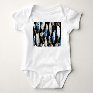 Fly Watercolor Feathers: Sömlös bakgrund T Shirt