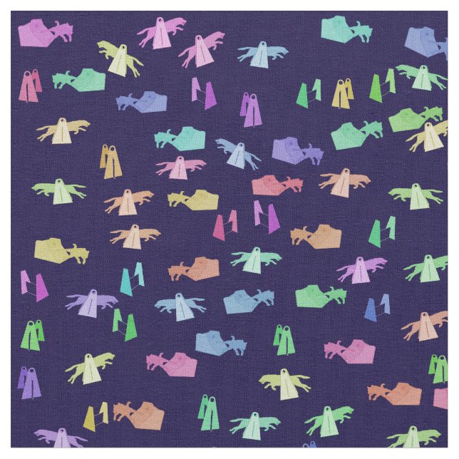 Flyball hoppar tyg (Närbild)