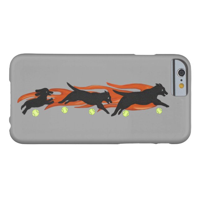 Flyball hundar Case-Mate iPhone skal (Baksidan Horisontell)