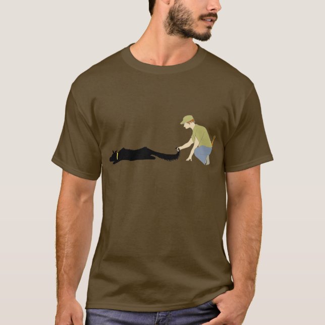 Flyball starthund tee shirt (Framsida)