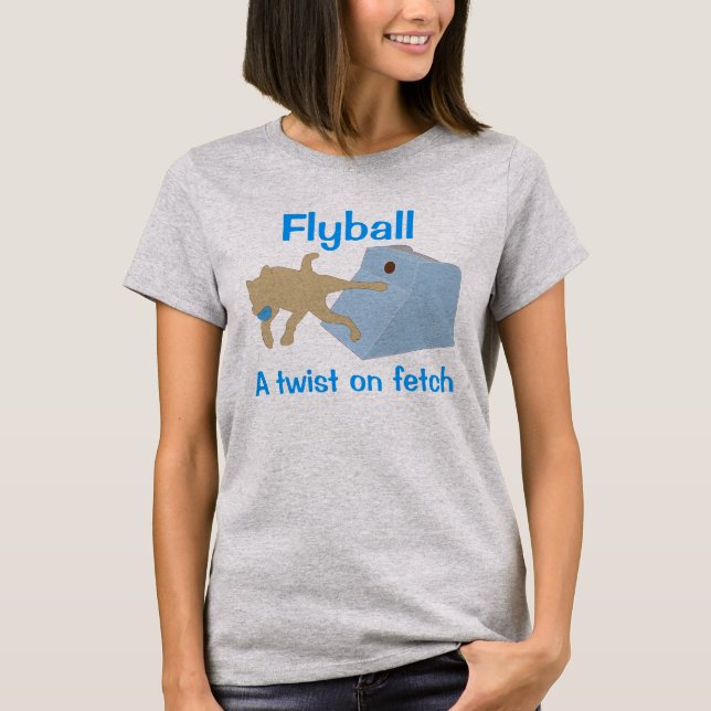 Flyball Twist Women's T Tröja (Framsida)