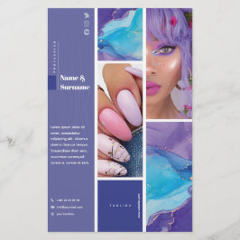 Flyer 14 cm x 21,6 cm Beauté & Nail art