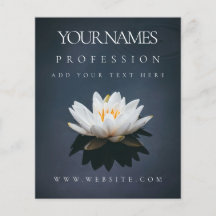 FLYER: AFFÄRSFRÄMJANDE: LOTUS PÅ VATTEN