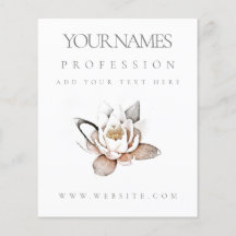 FLYER: AFFÄRSFRÄMJANDE: VITE LOTUS