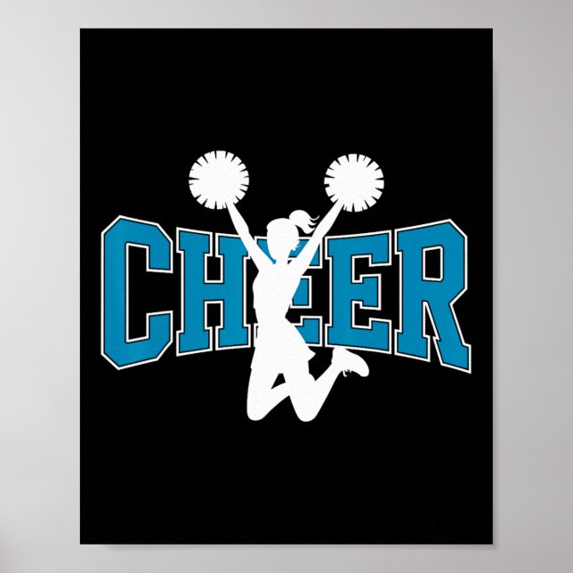 Flyer Cheer Leader Cheerleading Lag Cheerleader G Poster (Framsidan)