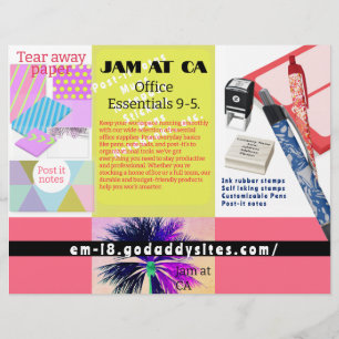 Flyer-exempel Reklamblad