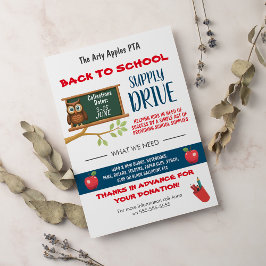 FLYER FLYER (Supply Drive Fundraiser) Inbjudningar