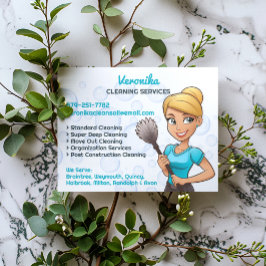 Flyer för Maid Städning Services