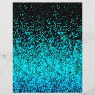 Flyer Glitter Dammbakgrund