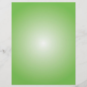 Flyer-mall: Radiell övertoning: Grönt Reklamblad