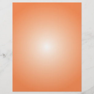 Flyer-mall: Radiell övertoning: Orange Reklamblad