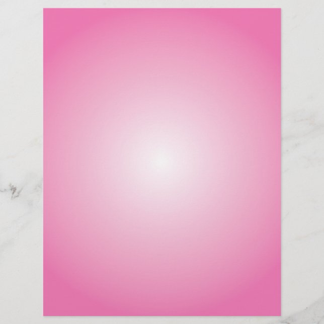 Flyer-mall: Radiell övertoning: Rosa Reklamblad (Framsidan)