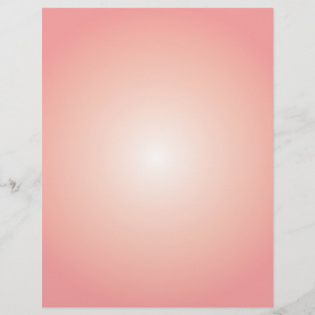 Flyer-mall: Radiell övertoning: Rosa Reklamblad (Framsidan)