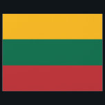 Flyer med Flagga av Litauen<br><div class="desc">Fira det nationella pridet och visa ut ert budskap med denna sjudande flygare som visar Litauens flagga! Oavsett om du organiserar ett kulturevenemang, marknadsför ett lokalt företag eller bara delar information med en patriotisk twist, erbjuder den här flygaren perfekten blandning av praktisk och nationell identitet. Den djärva designen visar Litauens...</div>