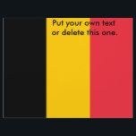 Flyer med Flagga till Belgien<br><div class="desc">Lägg till ett litet belgiskt pride i ditt reklammaterial med vår exklusiv-flygare med flagga Belgien! Den här flygplanet är mycket noggrant utformad för att vara mer än bara ett reklamprogram för verktyg, det är ett firande i Belgiens kulturarv och kulturella pride. Elegantens utformning visningar på ett framträdande sätt den ikoniska...</div>