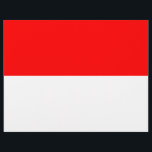 Flyer med Indonesien Flagga<br><div class="desc">Visa ert budskap med djärvt nationellt pride med hjälp av denna öga-fångstflygare som är flagga Indonesien. Denna flygblad är designad för mångsidighet och påverkan och integrerar den indonesiska flagga koniska rödvita färg, antingen som levande bakgrund eller som synligt inslag. Oavsett om du befordrar ett evenemang, delar viktig information eller annonserar...</div>