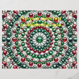 Flyer med italiensk Färg-design