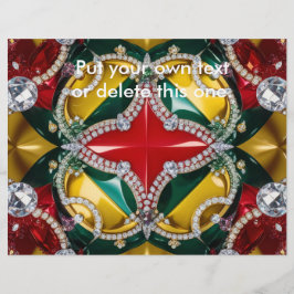 Flyer med Los Angeles Färg Design