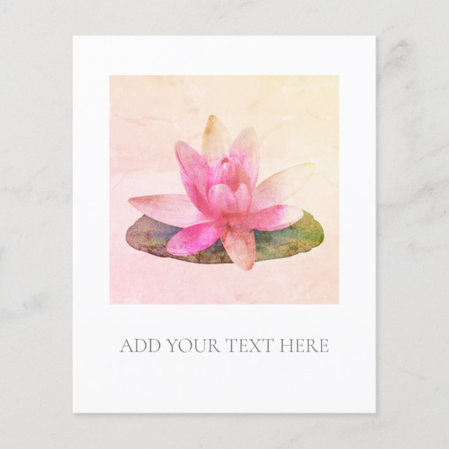 FLYER : ROSA LOTUS (Framsidan)