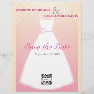 Flyer Template Bröllop