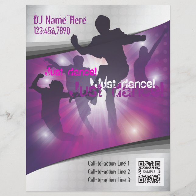 Flyer Template Dance (Framsidan)