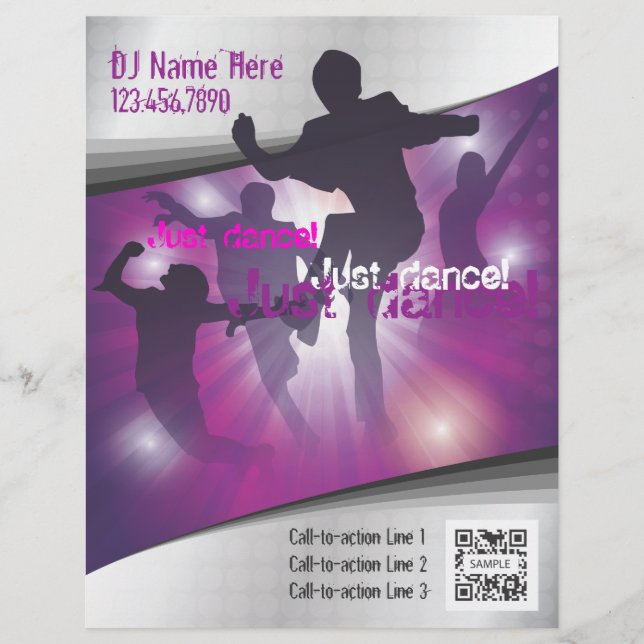 Flyer Template Dance (Framsidan)
